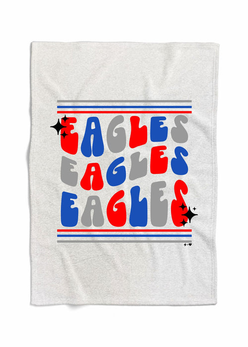 South Putnam - That's So 70's Eagles Sweatshirt Blanket (SPIRIT1032-SSBLANKET)