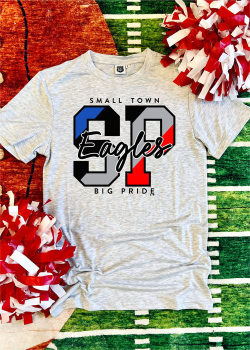 South Putnam - Small Town Big Pride Eagles Tee Shirt (SPIRIT1045-SUB-TEE)